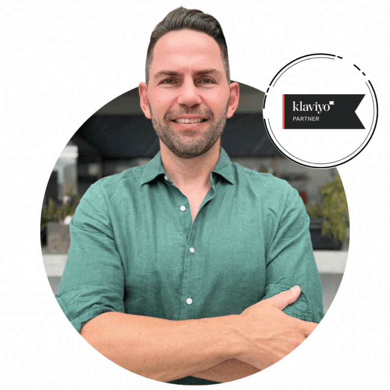 Founder of TheMaiEffect.com, Alex showcasing his Klaviyo partnership